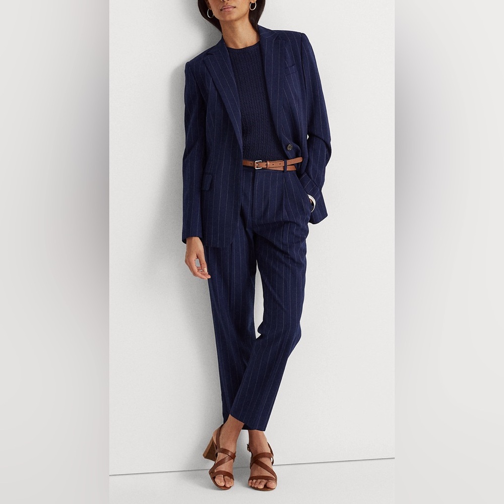 Lauren Ralph Lauren Navy Blazer size 6 - Picture 5 of 6